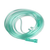 COXTOD 25' Adult Ultra Soft Oxygen Cannula, Green tubing Pack of 1