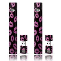 Juul Skin Wrap Vinyl Sticker Decal | JUUL Charger Skin & Prep Pad - Pink Lips