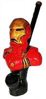 Novelty Collectible Iron Man Figurine Tobacco Pipe