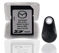 Damore Latest Navigation 2019 SD Card GPS Chip Map for Mazda 3 6 CX-3 CX-5 CX-9 with Gift GPS Tracker Anti Lost Smart Finder Locator for Key Car Wallet Phone Pets Kids