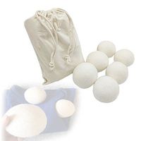 6-Pack Wool Dryer Balls 70mm Diameter 100% Australian wool