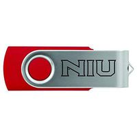 LXG, Inc. Northern Illinois University -8GB 2.0 USB Flash Drive-Red
