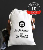 In Sickness And In Health Favor Bag Hangover Kit Hangover Kit Bag Bachelorette Hangover Kit Hangover Bags Bachelorette Party Hangover Kit Wedding Hangover Kit Hangover