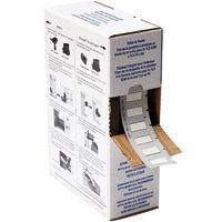 Brady BPSPT-250-1-WT Bulk TLS 2200/TLS PC Link PermaSleeve Wire Marker Sleeves, 0.439" Height, 1.015" Width, Polyolefin (B-342) White (Roll of 1000)