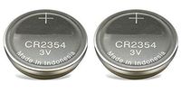 New 2 X Cr2354 with Ladder Br2354 2354 3V Lithium Batteries FBA