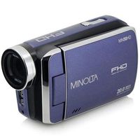 Minolta MN50HD 1080p HD Video Camera Camcorder (Blue) Includes 8GB Card