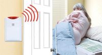 Cordless, Wireless Bed Alarm Alert System - No Alarm in Patient's Room (10" x 30" pad w/call button)