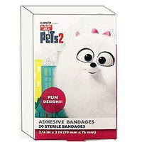 The Secret Life of Pets 2 Adhesive Bangages - 20 Pieces