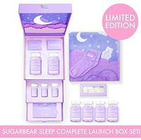 Sugar BearHair Sleep Gift Box! Includes Sleep Vitamins, Sleep Blanket, Sleep Socks & More! Berry Flavored Chewable Gummies Sleep Vitamins Formulated with Melatonin! Vegan, Gluten-Free & Cruelty-Free!