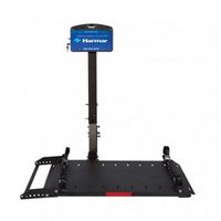 Harmar Mobility AL010 Micro Power Wheelchair Lift Outside Automatic Lift Carrier with II/III Hitch Adapter & Wiring Harness & Swing-Away Arm (Manual Fold)