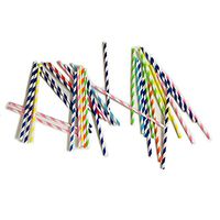 Paper Straw 100packs/case (green)
