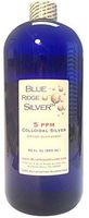 Blue Ridge Silver 5 ppm 32 oz Colloidal Silver Natural Immune Support Health Supplement