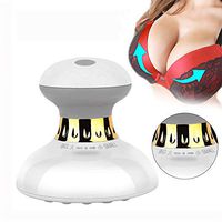 MEETKE Electric Breast Massager Bust Enlarger Anti Sagging Machine Firming Skin Bust Lift Up Breast Care Lifting Chest Massage Stimulator Dredge Breast Duct