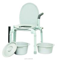 Drop Arm Commode, Drop Arm Commode, (1 EACH, 1 EACH)