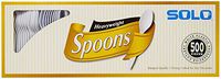 Solo White Heavyweight Spoons - 500 ct