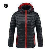 Oshide Heated Coat,USB Rechargeable Electric Adjustable Warm Winter Coat for Outdoor Bicycling/Skiing/Motorcycle/Ice Fishing/Hiking,Unisex Heated Jacket, Temperature