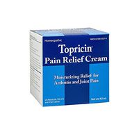 Topricin Pain Relief Cream Moisturizing Relief For Arthritis And Joint Pain, Cream 4 oz ( Pack of 12)