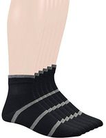 Yomandamor Men's Bamboo Diabetic Ankle Socks with Seamless Toe and Non-Binding Top,6 Pairs L Size(10-13) …