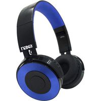NAXA Electronics NE-974 Blue Metro Bluetooth Headphones, Blue