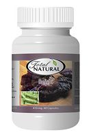 Reishi Mushroom 410mg 60c [12 Bottles] by Total Natural, Organic Ganoderma Lucidum Supplement Support Cardiovascular Health and Immune System