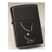Zippo Playboy in World - Black Matte