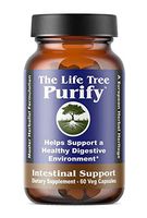 Purify - Certified Organic Advanced Intestinal Support and Microbial Cleanse for Humans and Pets - Contains no Wormwood - 60 Veg Capsule Formulation.