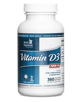 Vitamin D 3 2000 iu 360 Vegetarian Softgel - Certified Kosher