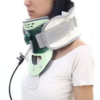 Zywtrade Cervical Traction Device Anti-C Manual Inflatable Neck Orthosis Cervical Vertebra Care 5 Speed Height Adjustable, Suitable for Any Neck