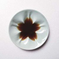 hiracle Cherryblossom Sakura Small Plate Blue from Japan