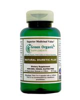 "Green Organic Supplements' Edema & Diuretic Plus, Water Retention"