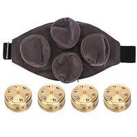 Moxibustion bag, 4 portable high density moxa bag smokeless moxibustion box for thermal insulation, used to relieve shoulder pain to dissipate coldness and moisture