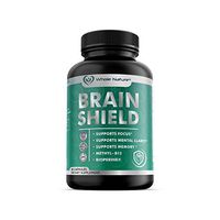 Whole Nature Nootropics Brain Supplement: Brain Shield Nootropic Supplements with Ginkgo Biloba, Alpha GPC and Bacopa Monnieri for Anxiety and Stress Relief - Boost Focus, Energy, Memory - 30 Pills