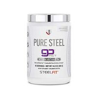 SteelFit Pure Steel goMCT® - MCT Powder with Prebiotic Acacia Fiber - Brain and Body Fuel - Gut Health - Unflavored - Keto Friendly - Zero Net Carbs - Vegan - Gluten Free - 45 Servings (405 G)