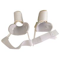ROSENICE Hallux Valgus Splint A Pair of Adjustable Bunion Night Splint Hammertoe Corrector Brace(White)
