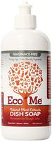Eco Me Natural Environmentally Friendly Sudsing Liquid Dish Soap, Healthy Fragrance Free Scent, 16 Ounces