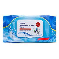 Disposable Wet Wipe, Hand Clean Wipes, 50 Pcs/pack Refreshing Skin Cleaning Wipes for Hands, Mouth, Face, Full Body Safety Protection Health Guard Cleaning Pads