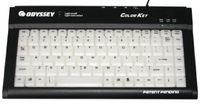 Odyssey Colorkey COMPACT COLOR CHANGING LED BACKLIT KEYBOARD WITH USB 3 PORT HUB