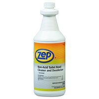 Zep Professional 1041410 Toilet Bowl Cleaner, Non-Acid, qt, Bottle (Pack of 12)