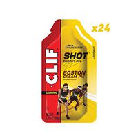 Clif Shot - Energy Gels - Boston Cream Pie - (1.2 Ounce Packet, 24 Count)