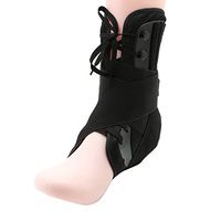 BetterM Ankle Straps Sports Support Adjustable Foot Orthosis Stabilizer Ankle Protector (S = Ankle circumference 3.90'' )