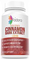 Fladora Extra Strength Cinnamon Extract - Supports Healthy Blood Sugar, Immune System, Digestion -1,200mg - 120 Vegetarian Capsules
