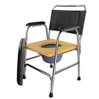 Toilet Seat Mobile Toilet Bathroom Chair Stainless Steel Foldable Suitable for The Elderly with Disabilities/Disability