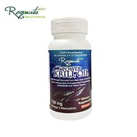 Royavita Krill Oil with Omega-3s EPA, DHA, Astaxanthin and Phospholipids – 100% Pure Premium Krill Oil - Heavy Metal Tested, Non GMO Gluten Free Soy Free (60 softgels)