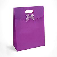Pansy Tab Top Tent Box Bags | Quantity: 100 | Width: 4 3/4" Gusset - 2 3/8"