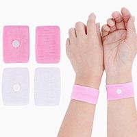 Letool 2 Pairs Motion Sickness Wristband Nausea Relief Travel Boat Car Flying Sick Wristbands for Adults Children Pregnancy