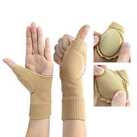 Weoto Thumb Hand Wrist Support Gloves, Compression Breathable Wrist Braces for Fitness Sports