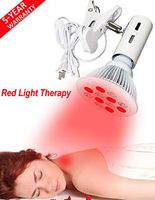 Red Light Therapy Device UL Certified 660nm Near Infrared and 850nm Infrared Led phototherapy Bulb for Skin and Pain Relief AC85-277V 36W