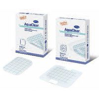 AquaClear and AquaClear Adhesive Latex-Free Gel Sheet Dressings - AquaClear ONLY, 4" x 4" (10 x 10cm) Box of 5