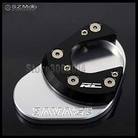Frames & Fittings for KTM RC 390 200 125 RC390 RC200 RC125 2014-2017 Motorcycle CNC Side Kickstand Stand Extension Support Plate with Logo