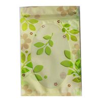 YouCY Resealable Bags, Smell Proof Bags Resealable Clear Front Food Storage Ziplock Bags for Jewelry, Bead, Toy Piece, Pill, Snack 100Pcs